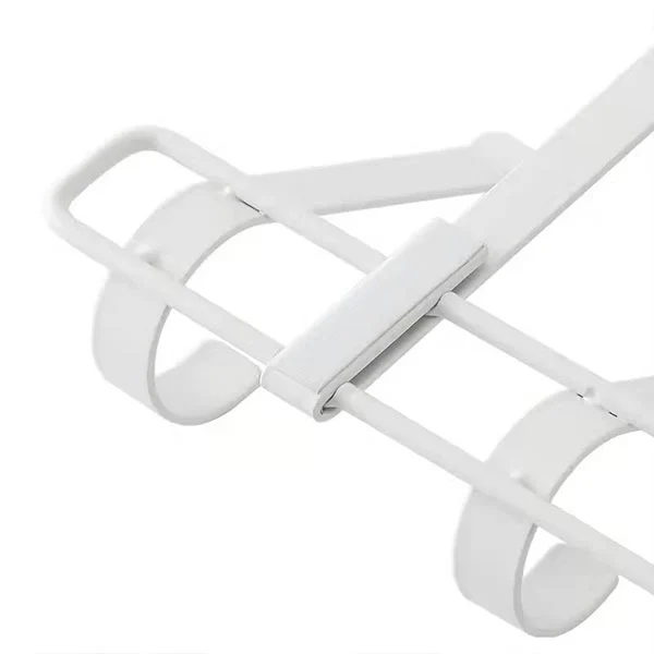 Multi Hook Metal Over The Door Storage Rack